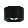Plafonnier ZAMBELIS D65 8W IP54 DESIGN Noir Sablé S133