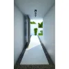 Ceiling Light ZAMBELIS D65 8W IP54 DESIGN Sand Black S133