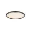 Deckenleuchte ZAMBELIS D400 20W CCT Dimmbar DESIGN Gebürstetes Grau 25187 FS