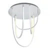 Ceiling Light ZAMBELIS D600 80W DESIGN Sandy White 1950 FS
