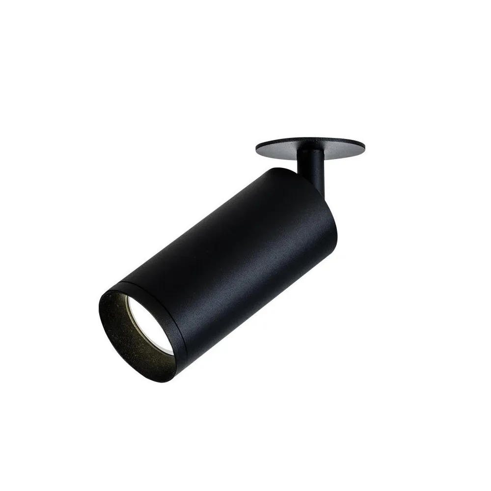 Plafonnier ZAMBELIS D60 9W 15deg DESIGN Noir Mat S057-15 FS