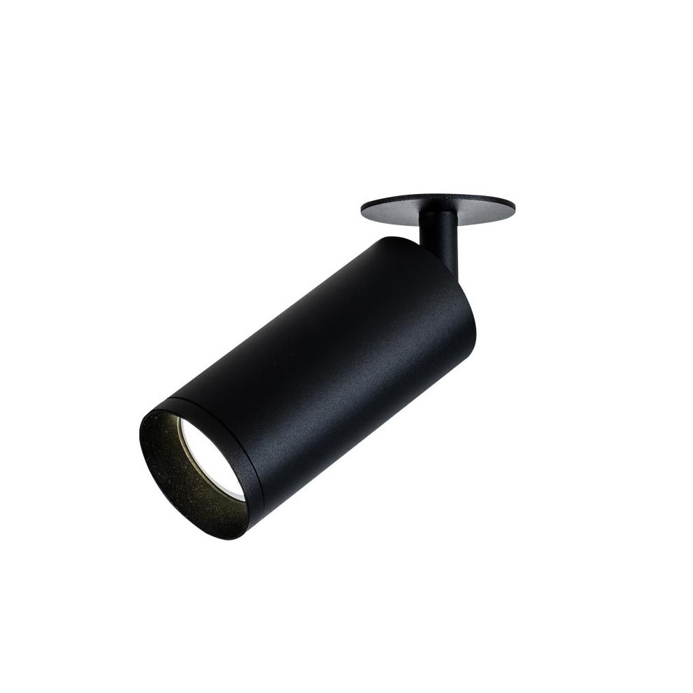 Plafonnier ZAMBELIS D60 9W 40deg DESIGN Noir Mat S057-40 FS