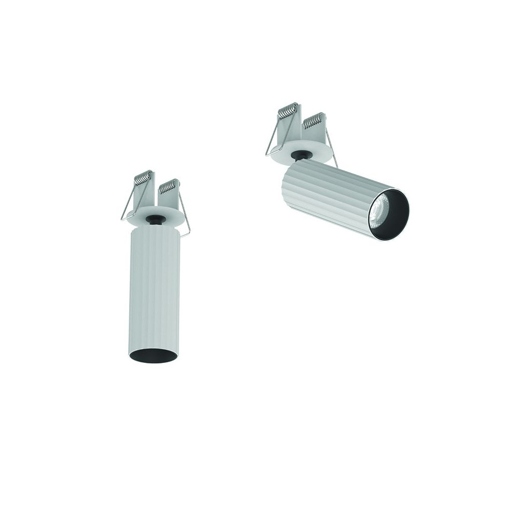 Adjustable Ceiling Light ZAMBELIS D45 7W DESIGN Matte White S118 FS
