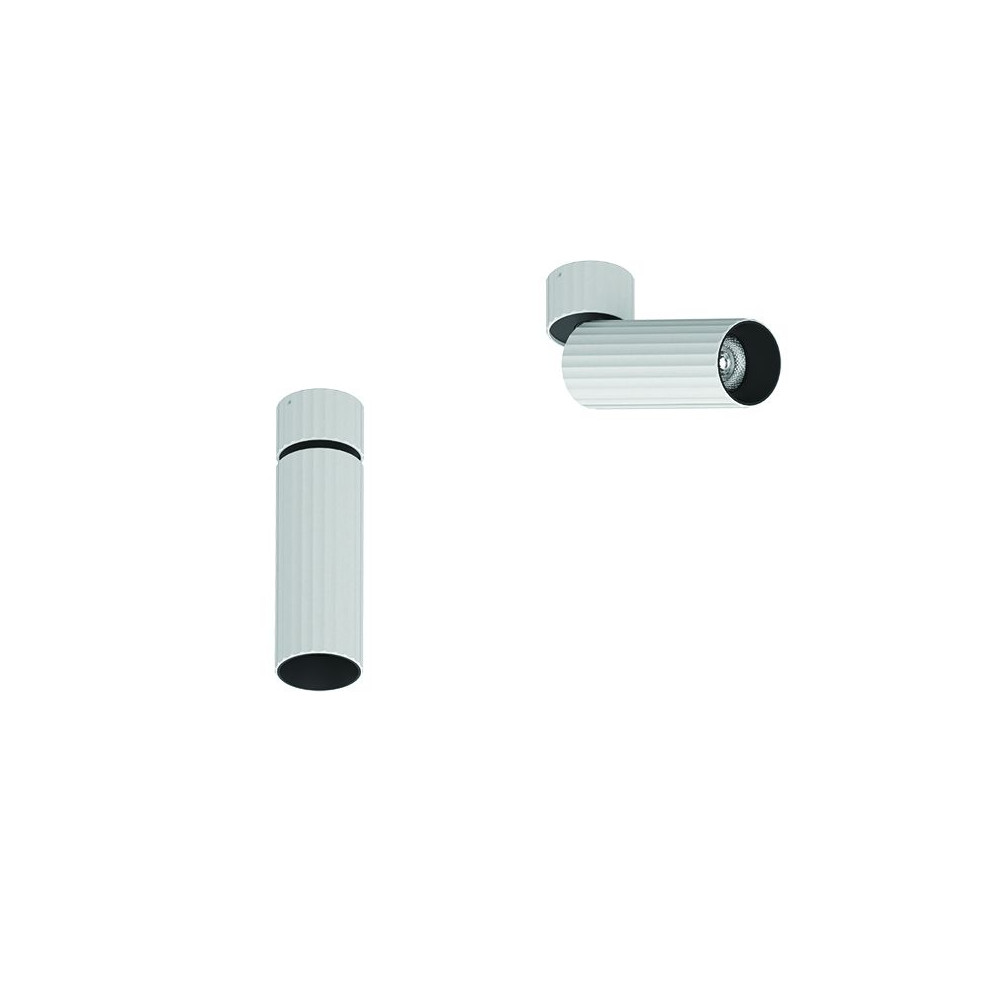 Plafonnier Orientable ZAMBELIS D45 7W DESIGN Blanc Mat S121 FS
