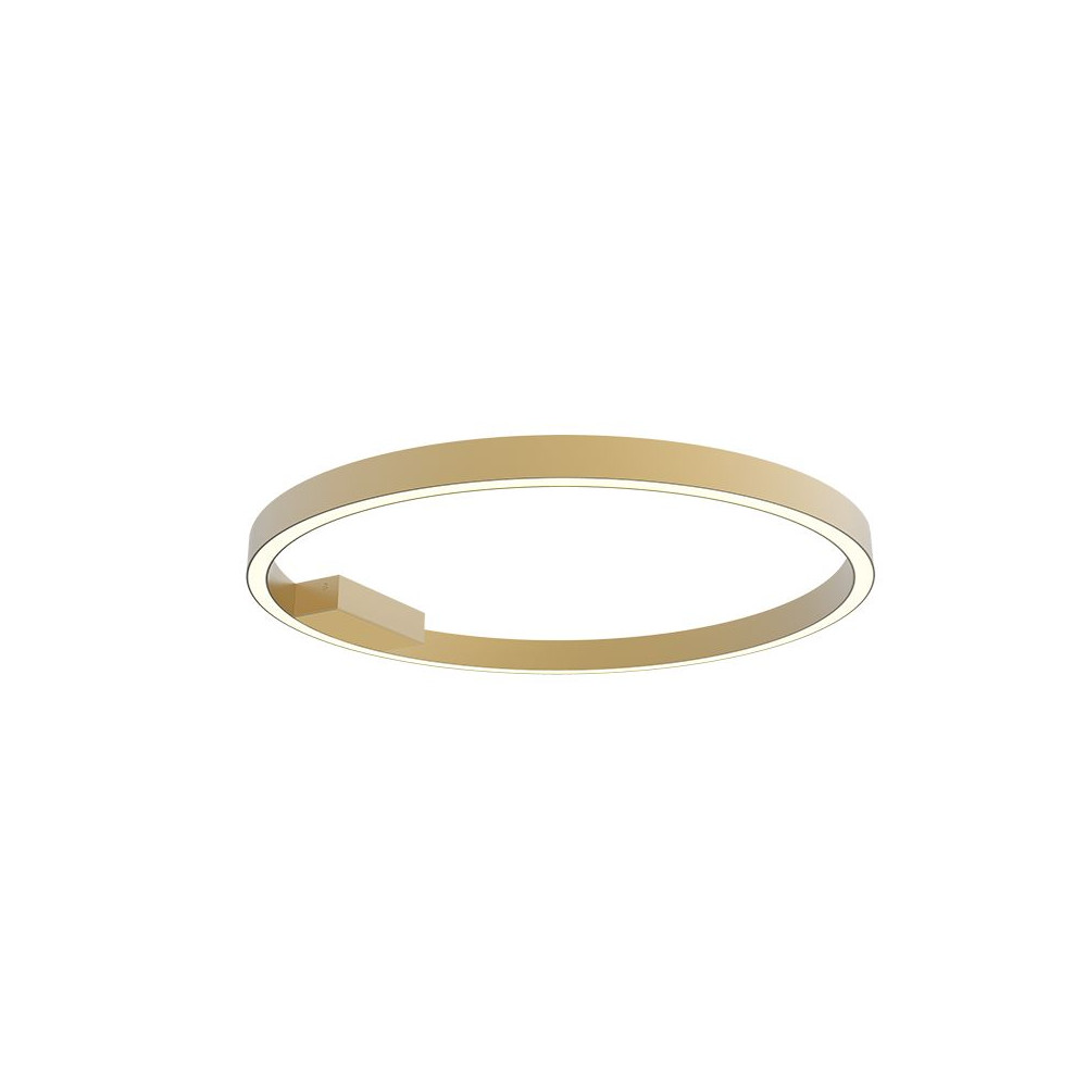 Deckenleuchte ZAMBELIS D600 37W Dimmbar DESIGN Mattgold 23024