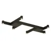 Deckenleuchte ZAMBELIS 23W Dimmbar DESIGN Sandschwarz 23042 FS