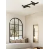 Ceiling Light ZAMBELIS 23W Dimmable DESIGN Sand Black 23042 FS