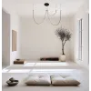 Ceiling Light ZAMBELIS 46W Dimmable DESIGN Matte Black 23051