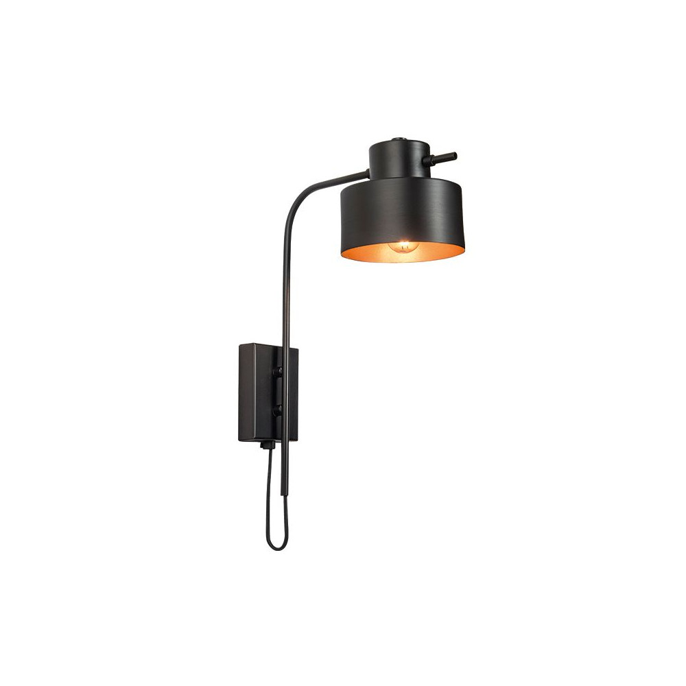 Wall Light ZAMBELIS E14 DESIGN Matte Black Without Source