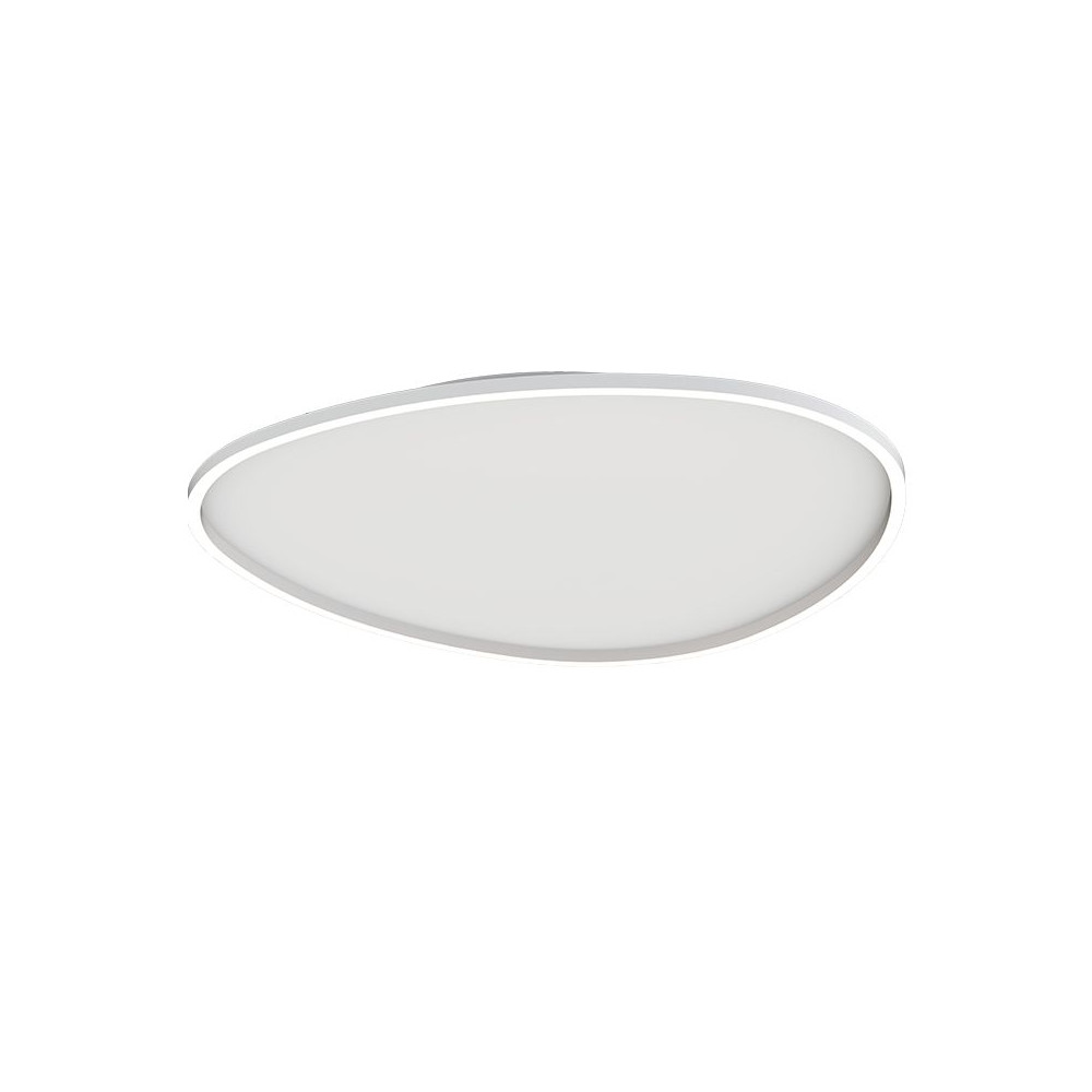 Deckenleuchte ZAMBELIS 58W Dimmbar DESIGN Sandweiß 23212 FS