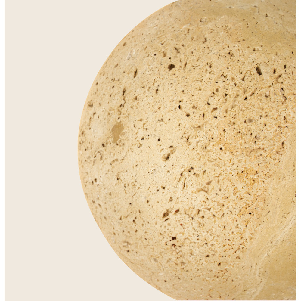 Wandlamp ZAMBELIS D150 6W DESIGN Natuursteen 25335