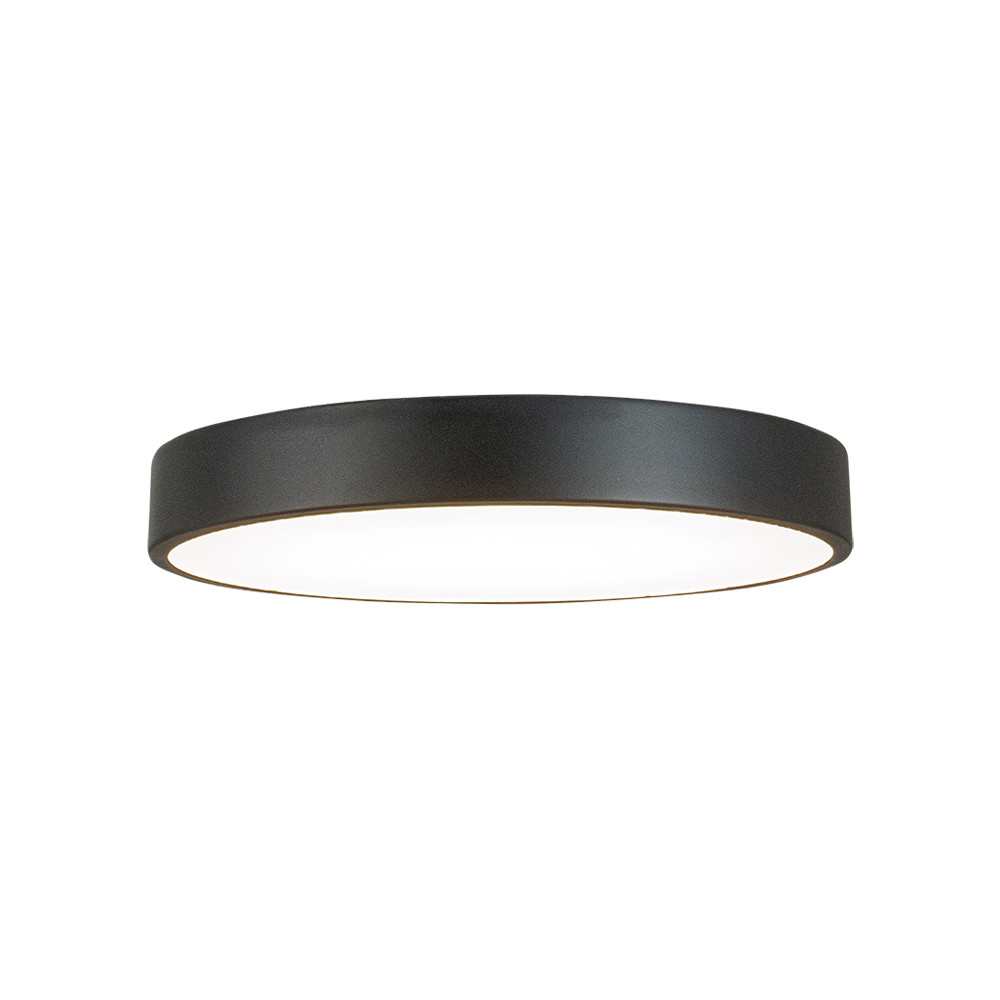 Plafonnier ZAMBELIS D400 28W Dimmable DESIGN Noir Mat 25377 FS