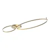 ZAMBELIS 69W Dimmable DESIGN Ceiling Light Brushed Gold 25411