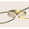 Deckenleuchte ZAMBELIS 69W Dimmbar DESIGN Gebürstetes Gold 25411