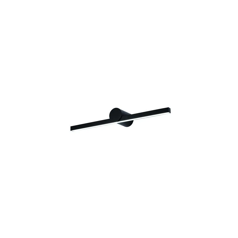 Bathroom Wall Light ZAMBELIS 10W IP54 DESIGN Sand Black 22124
