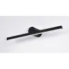 Bathroom Wall Light ZAMBELIS 10W IP54 DESIGN Sand Black 22124
