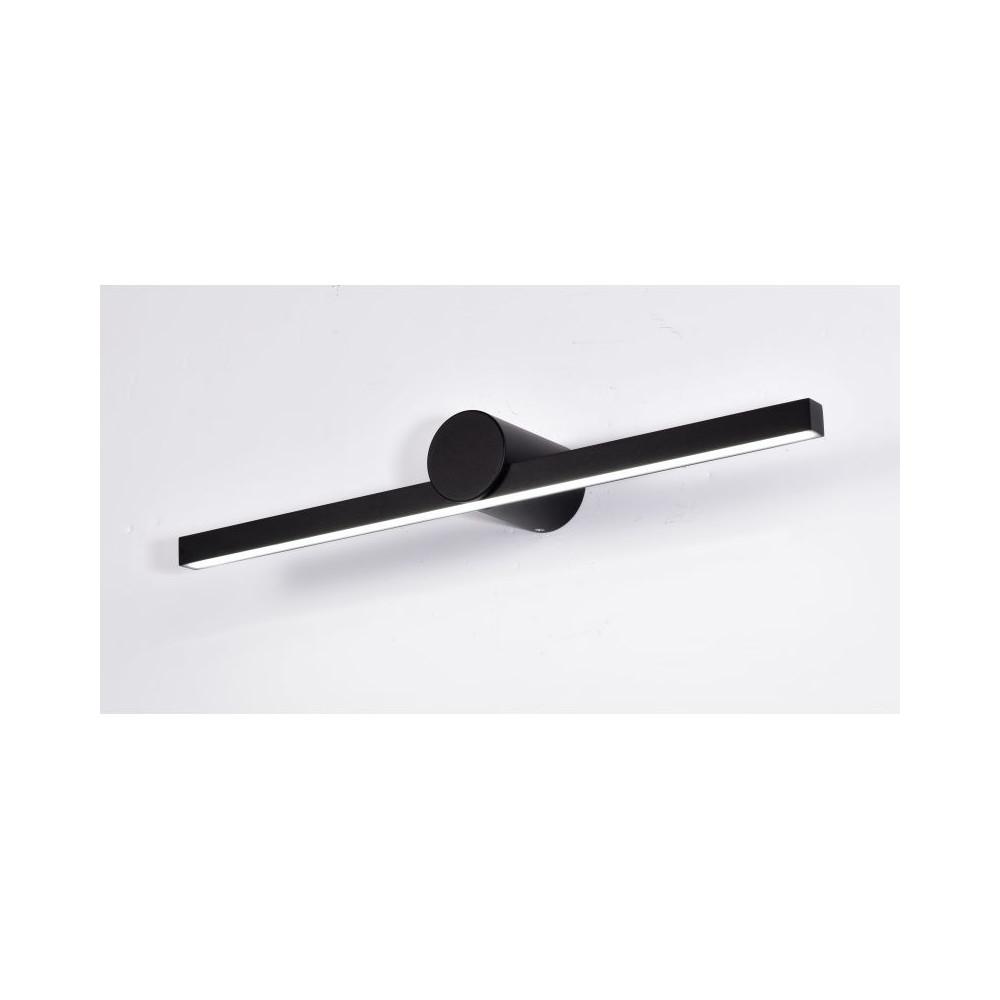 Bathroom Wall Light ZAMBELIS 10W IP54 DESIGN Sand Black 22124