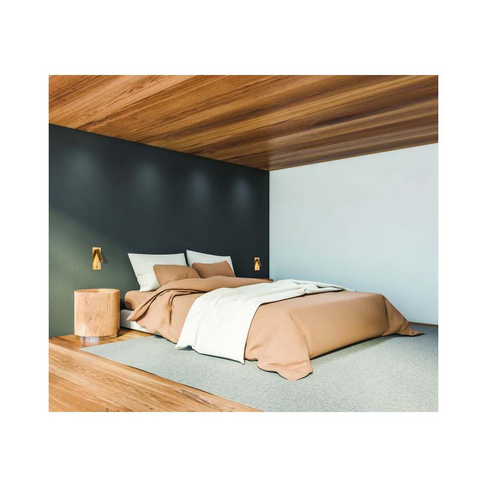 Applique Encastrable ZAMBELIS 3W DESIGN Noir Mat H65