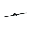 Applique Salle de Bain ZAMBELIS 17W IP54 DESIGN Noir Sablé 22125
