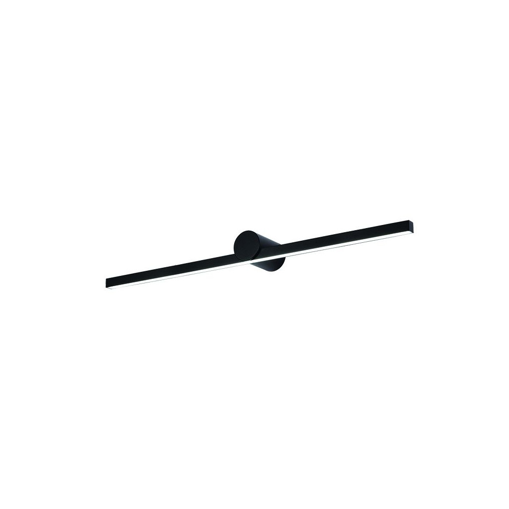 Applique Salle de Bain ZAMBELIS 17W IP54 DESIGN Noir Sablé 22125