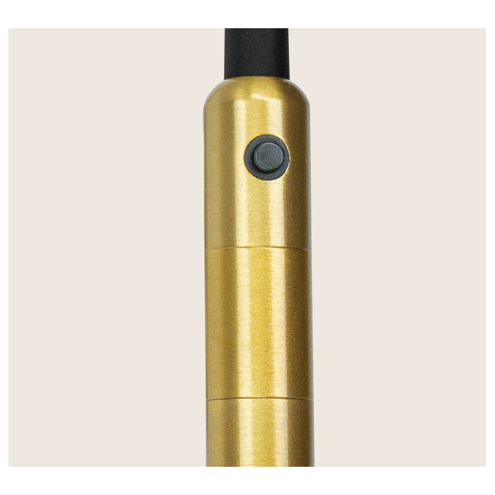 Wandleuchte ZAMBELIS Leselampe 3W Schalter DESIGN Mattes Gold 25150