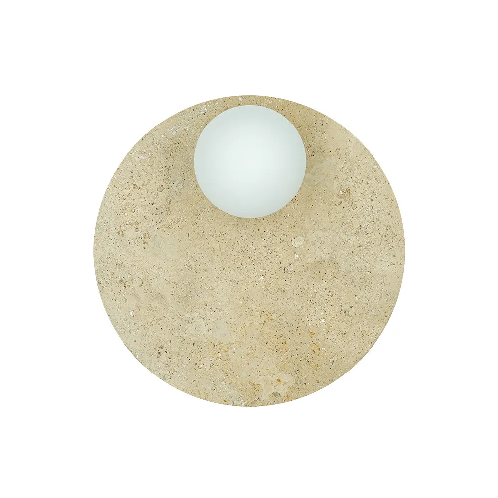 Wandleuchte ZAMBELIS D300 G9 DESIGN Naturstein Ohne Leuchtmittel 25316