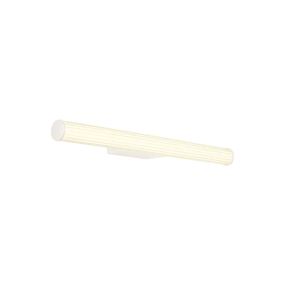 Bathroom Wall Light ZAMBELIS 12W CCT IP44 DESIGN Sand White 25456