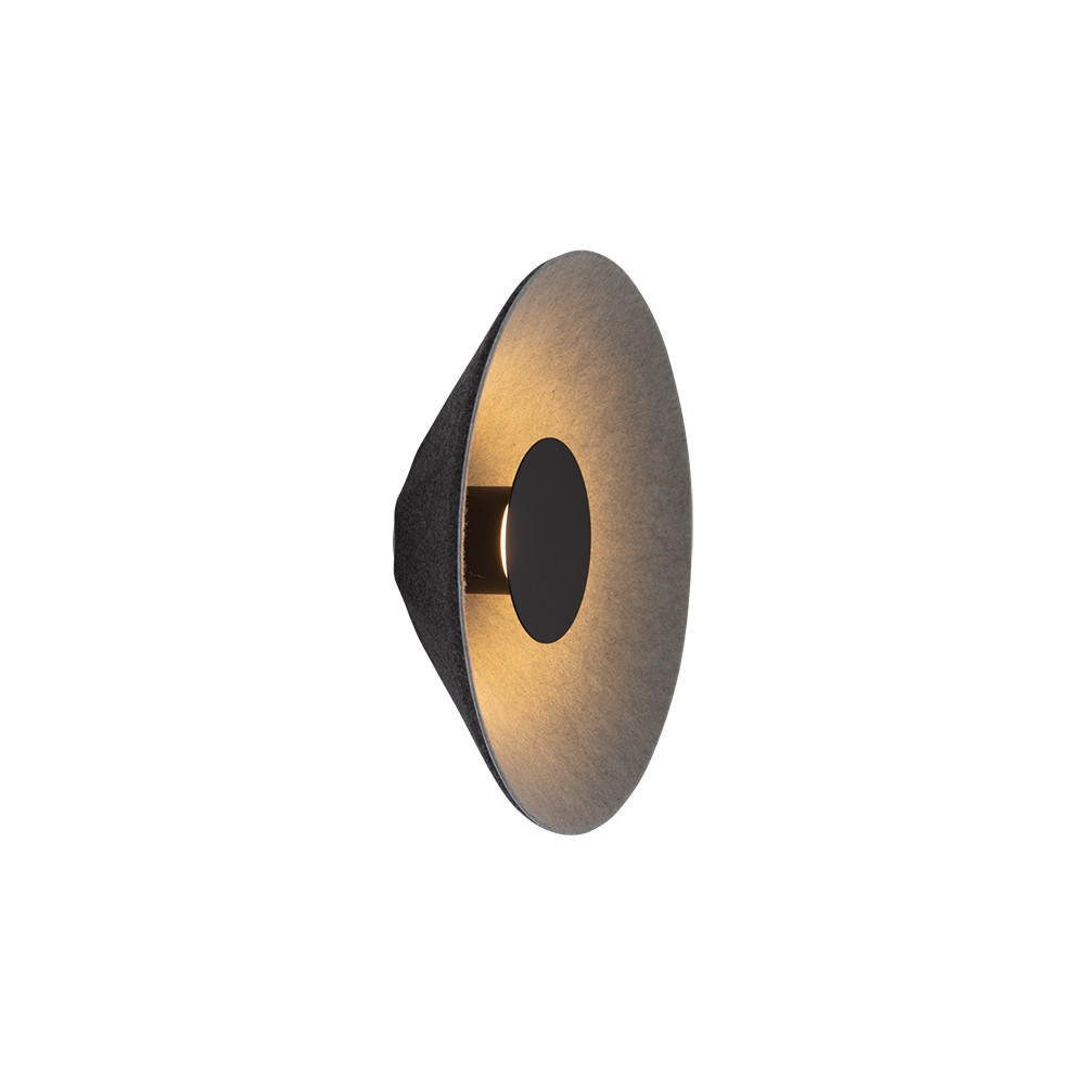 Acoustic Wall Light ZAMBELIS D335 6W DESIGN Grey and Black 25178