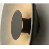 Akustik-Wandleuchte ZAMBELIS D335 6W DESIGN Grau und Schwarz 25178