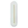 Applique Murale ZAMBELIS 14W Dimmable DESIGN Albâtre Blanc et Laiton 2546