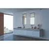 Wandleuchte Badezimmer ZAMBELIS 15W IP44 DESIGN Mattschwarz 22088
