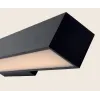 Badkamerwandlamp ZAMBELIS 15W IP44 DESIGN Mat Zwart 22088