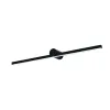 Badezimmer-Wandleuchte ZAMBELIS 21W IP54 DESIGN Schwarz Sandgestrahlt 22126