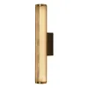 Wall Light ZAMBELIS 11W DESIGN Black and Brass 23041