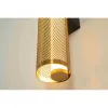 Wall Light ZAMBELIS 11W DESIGN Black and Brass 23041
