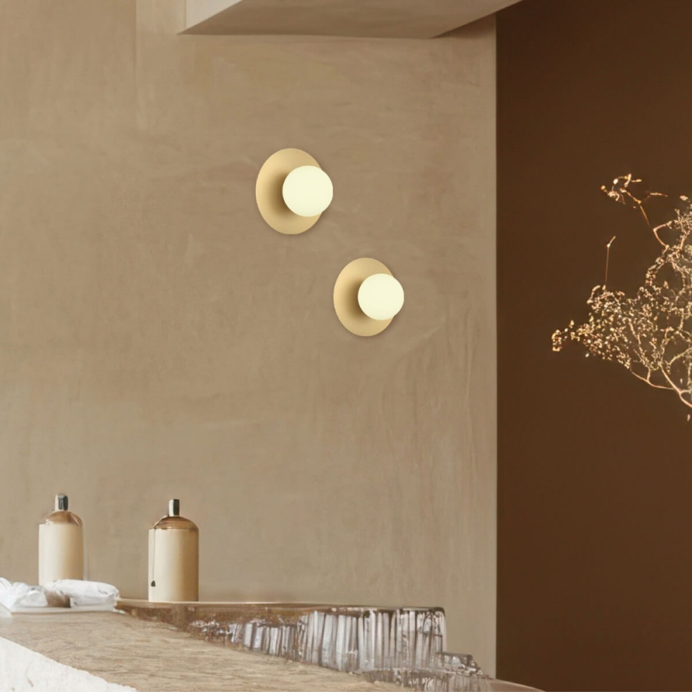 Wandleuchte ZAMBELIS G9 DESIGN Gold Ohne Leuchtmittel 23137