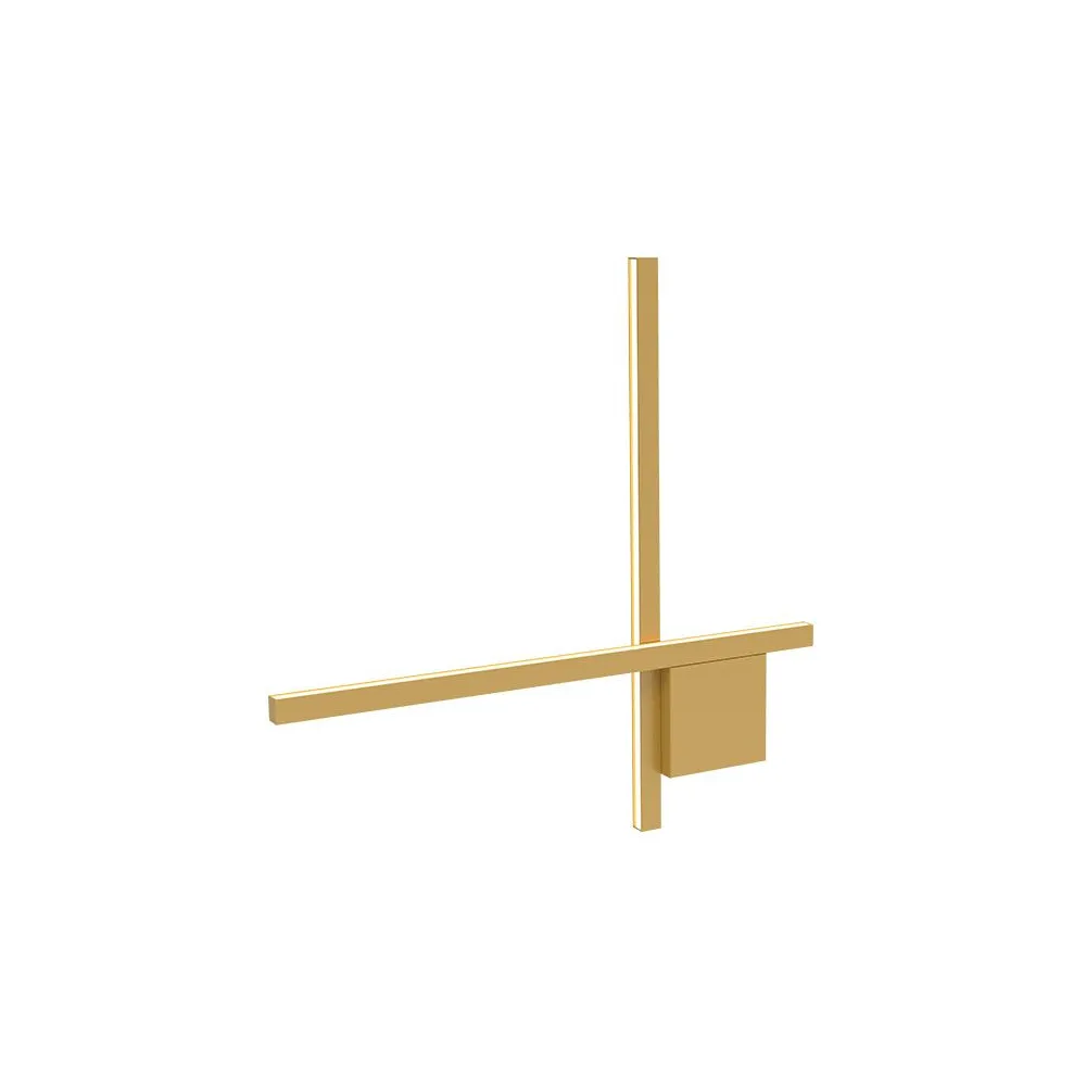 Applique ZAMBELIS 13W Dimmable DESIGN Doré Mat 23104