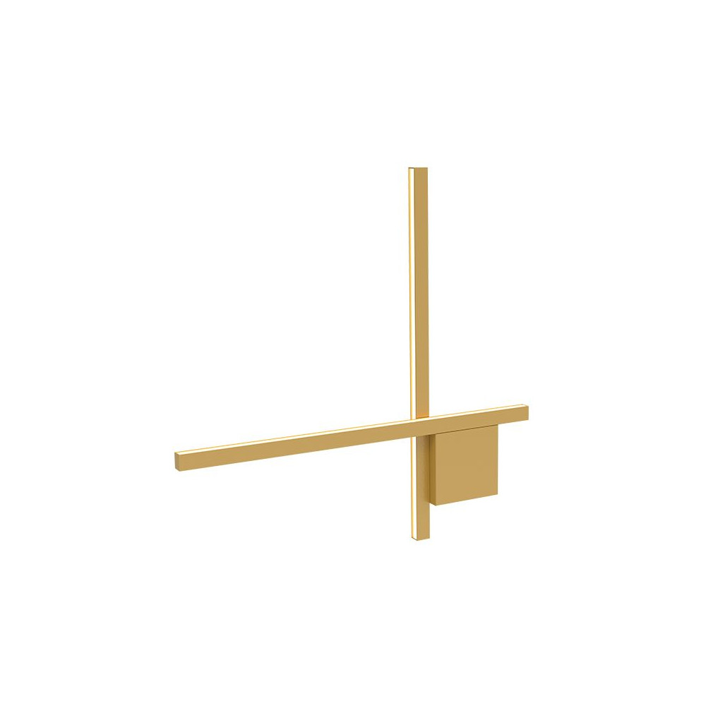 Wandleuchte ZAMBELIS 13W Dimmbar DESIGN Mattes Gold