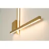 Wandleuchte ZAMBELIS 13W Dimmbar DESIGN Mattes Gold
