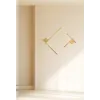 Wandlamp ZAMBELIS 13W Dimbaar DESIGN Mat Goud