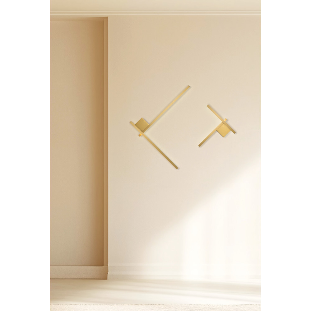 Applique ZAMBELIS 13W Dimmable DESIGN Doré Mat 23104
