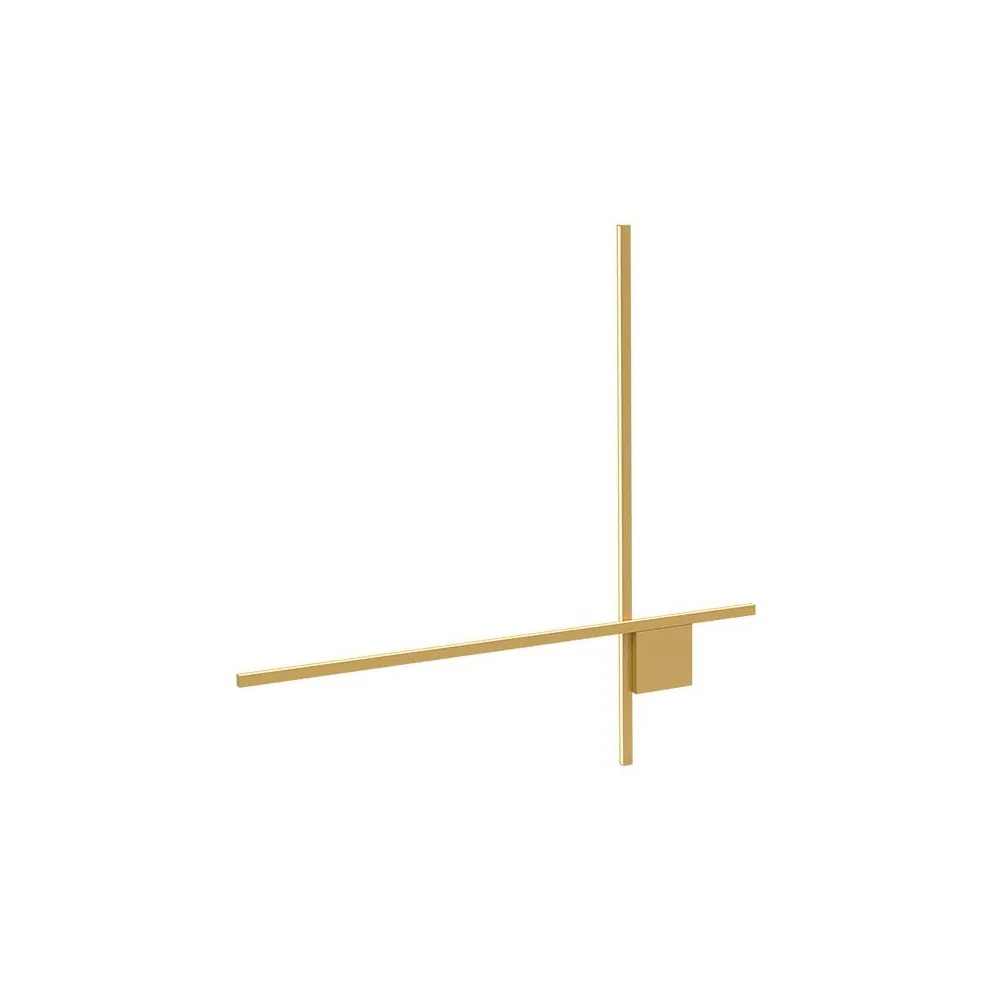 Wandleuchte ZAMBELIS 24W Dimmbar DESIGN Matt Gold FS