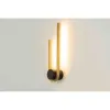 Wandlamp ZAMBELIS 11W Dimbaar DESIGN Mat Goud en Mat Zwart