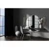 Wandlamp ZAMBELIS 13W Dimbaar DESIGN Zwart en Goud 23107