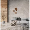 Wandlamp ZAMBELIS 5W DESIGN Zwart en Grijs 23175