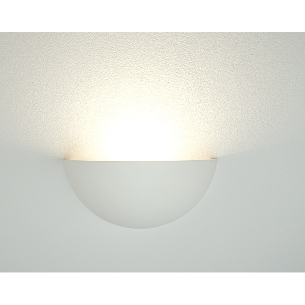 Wandlamp ZAMBELIS 6W CCT DESIGN Wit Gips 25381