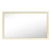 Miroir ZAMBELIS Tactile 30W CCT Dimmable IP44 DESIGN Or Anodisé 25394