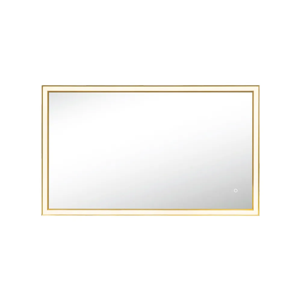 Miroir ZAMBELIS Tactile 30W CCT Dimmable IP44 DESIGN Or Anodisé 25394