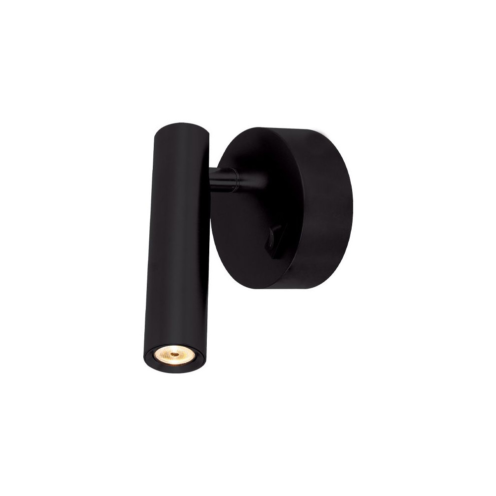 ZAMBELIS D80 3W DESIGN Wall Light Matte Black H48-B