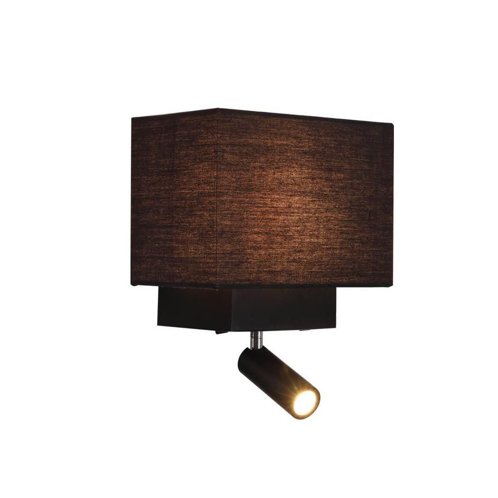 ZAMBELIS Wall Light E27 DESIGN Matt Black No Source H59